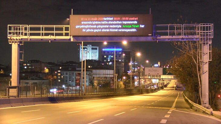 Avrasya Tüneli'nde 'yangın' tatbikatı