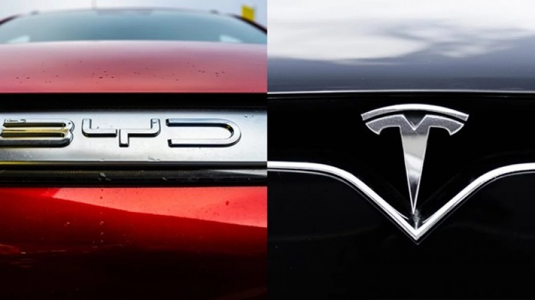 Avrupa'da BYD fırtınası: Tesla'yı üst üste ikinci kez tahtından indirdi!