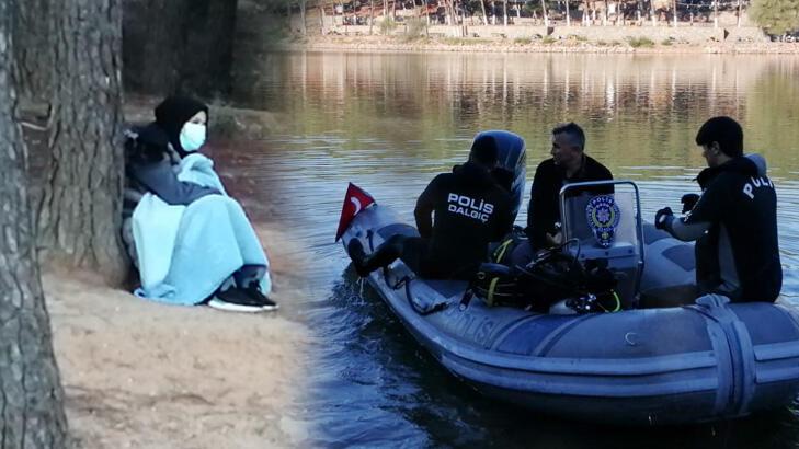 Aydos Göleti'nde kaybolan kişiyi arama çalışmaları yeniden başladı