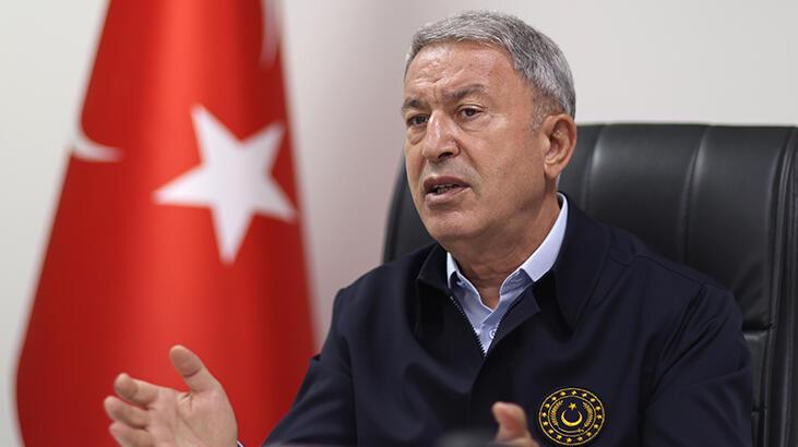 Bakan Akar: 12 terörist etkisiz hale getirildi