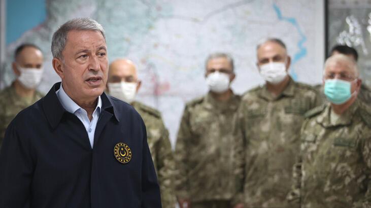 Bakan Akar: Şehitlerimizin kanları yerde kalmadı