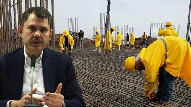 Bakan Kurum: Nurdağı'nda 310 köy evinin inşasına başlandı