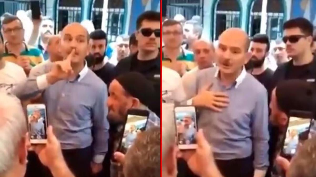 Soylu ile vatandaşlar arasında Suriyeli tartışması: Biz öleceğimize onlar ölsün