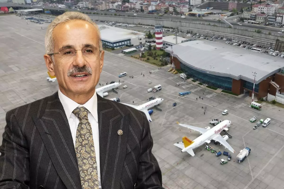 Bakan Uraloğlu'ndan Trabzon'a yeni havalimanı müjdesi
