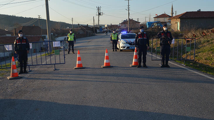 Balıkesir'de 1 mahalle karantinaya alındı