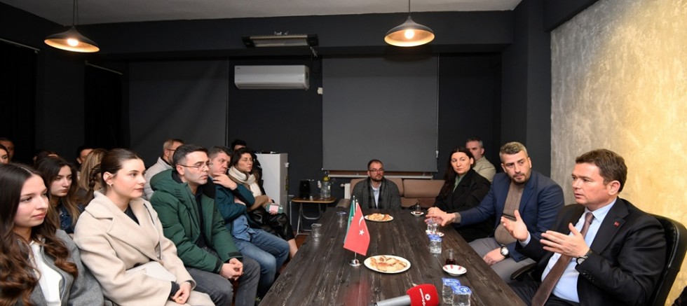 Başkan Aydın’dan Gençlere Güçlü Destek