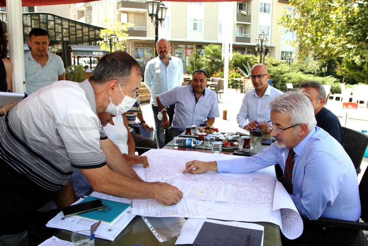 Başkan Üçevler'de