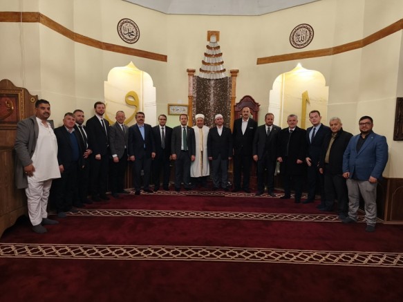 Başkan Yılmaz Evlad-ı Fatihan ile kardeşlik sofrasında