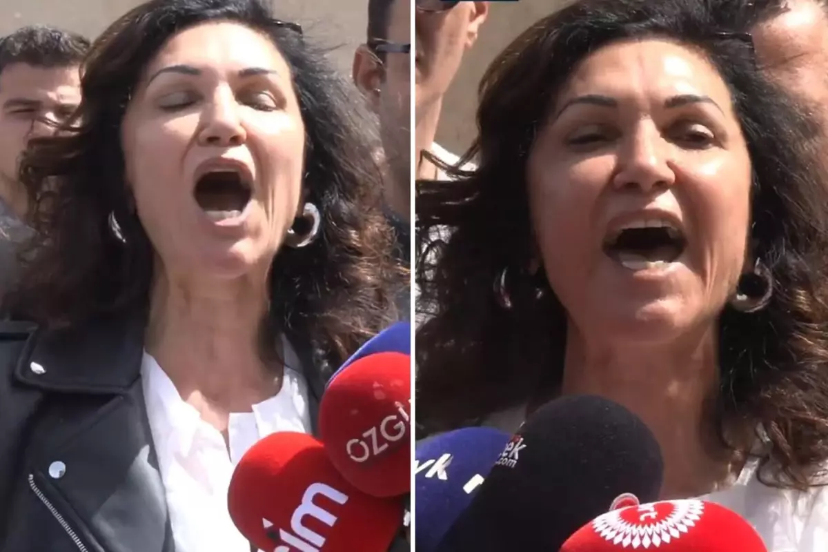 Başörtüsü düşmanı sendika başkanı, Türk büyükelçiliği önünde tehditler savurdu