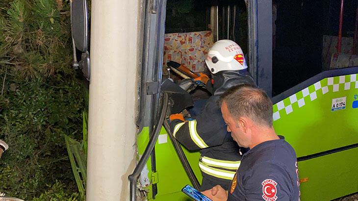 'Benim çalışmam lazım' diyerek ambulanstan inmek istedi