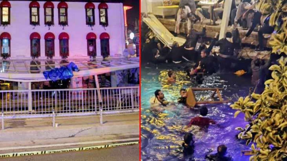 Beşiktaş'ta iskelesi çöken restoranla ilgili pes dedirten detay! Mührü bozup servise devam etmişler