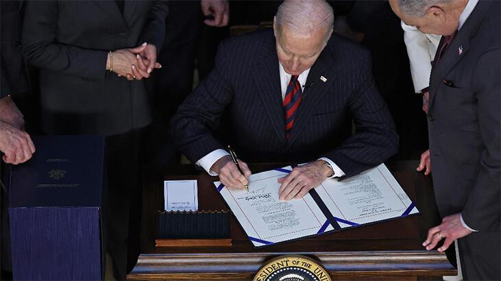 Biden imzayı attı! NATO ziyareti öncesi Ukrayna kararı