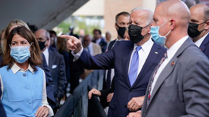 Biden'a soğuk duş! Pankartta yazanları görünce...