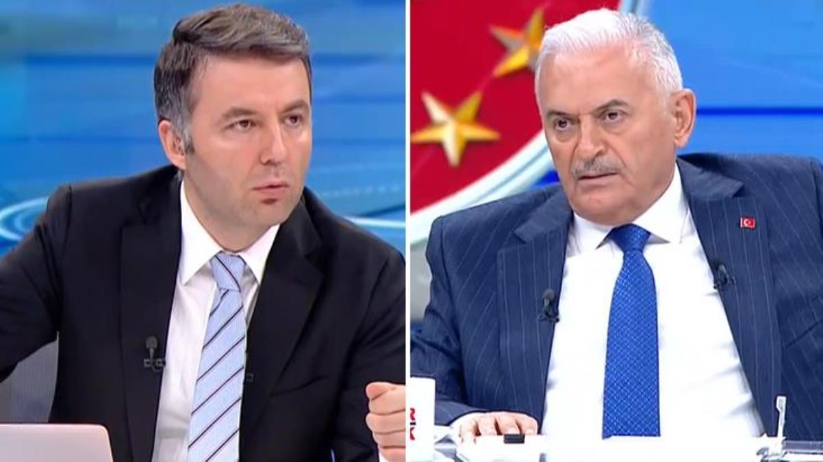 Binali Yıldırım'a canlı yayında açıkça soruldu: Kızılay Başkanı'nın orada oturması AK Parti olarak sizi yoruyor mu?