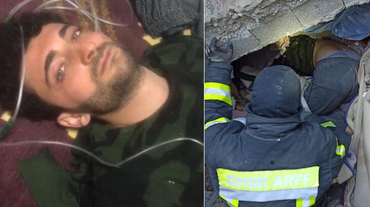 Bir mucize de Adıyaman'dan! Enkaz altından hayata dönüş telefonu