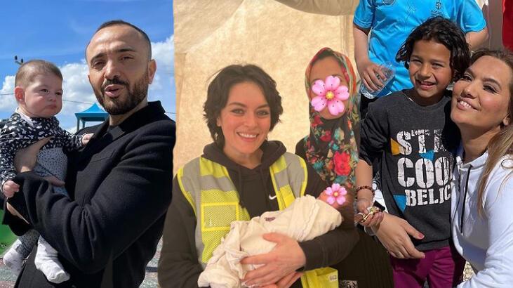 Birbirinden ünlü isimler depremzedelere yardıma devam ediyor