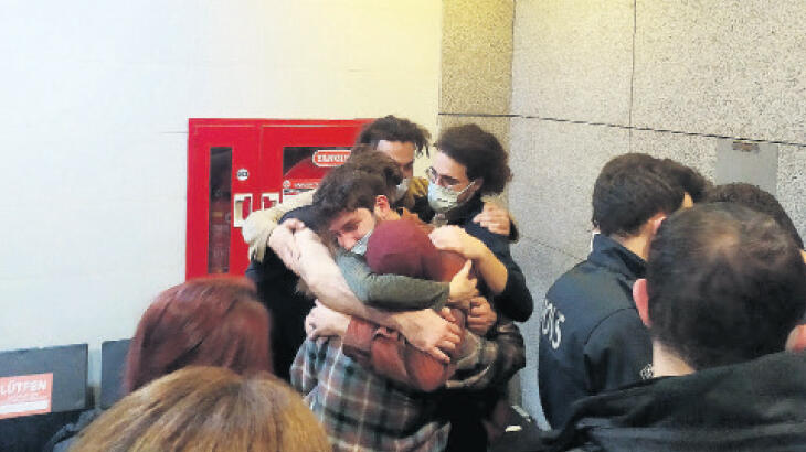 Boğaziçili öğrenciler serbest