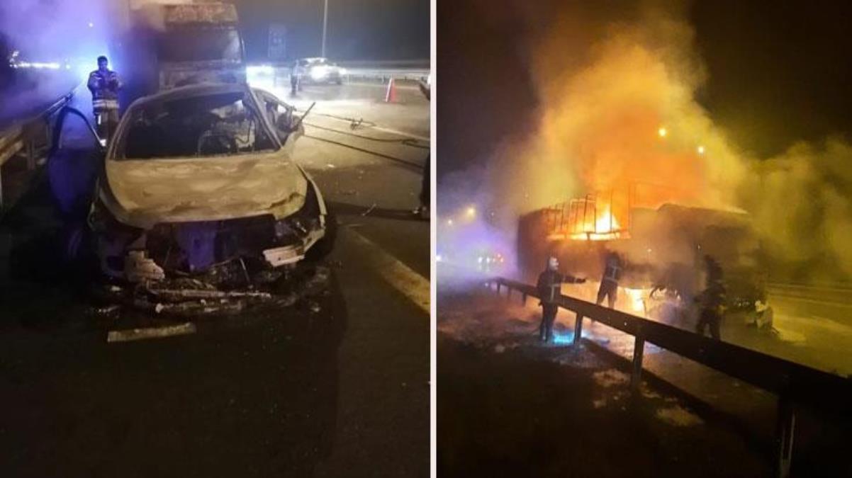 Bolu'da tırla çarpışan otomobildeki karı koca ve 2 çocuğu öldü