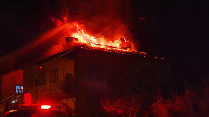 Boşanmak üzere olduğu kadının evini yaktı