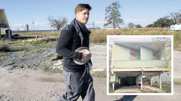 Brad Pitt'in yardım evleri çürük çıktı