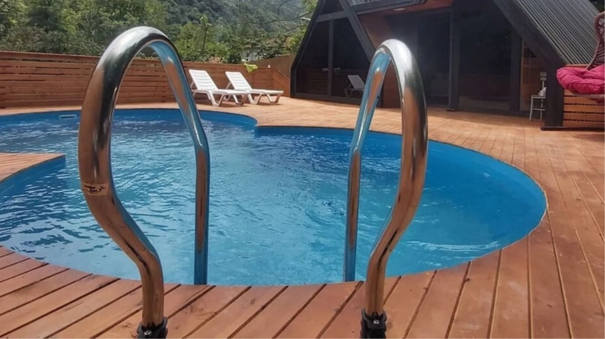 Bungalovda kahreden olay! Havuza düşen bebek yaşam mücadelesi veriyor