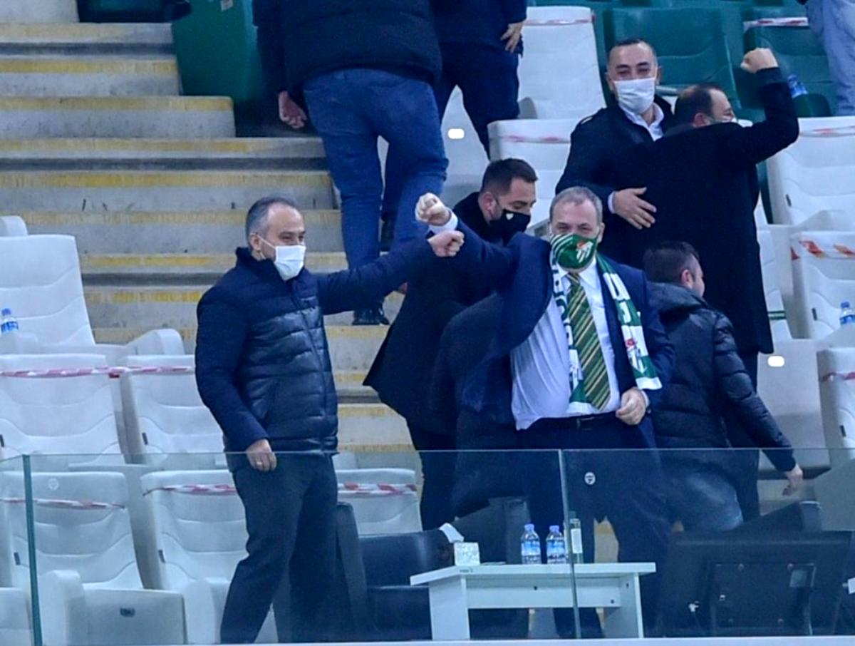 Başkan Aktaş'tan Bursaspor'a tebrik mesajı!