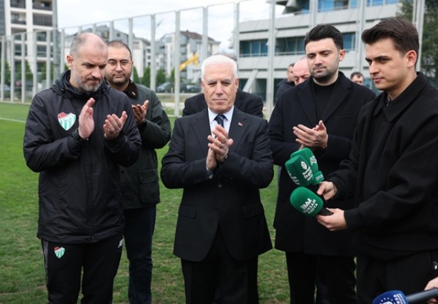 Bursa Büyükşehir'den Bursaspor'a güçlü destek