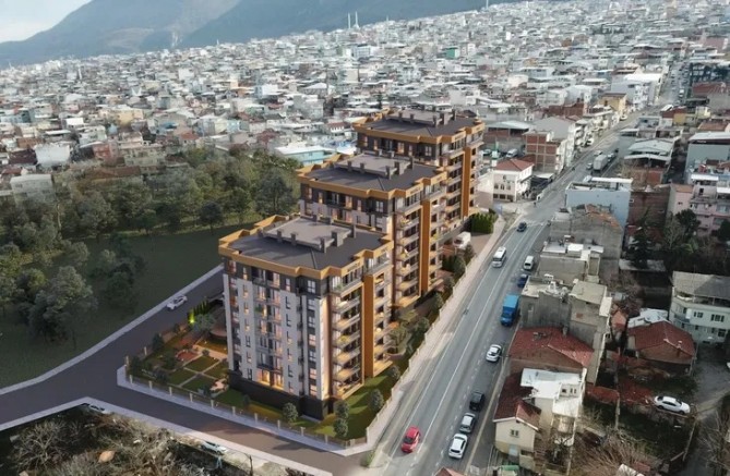 Bursa'da bir kentsel dönüşüm projesi daha yükseliyor!