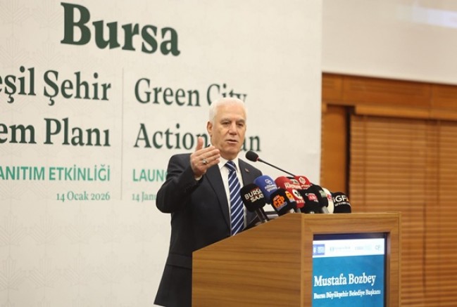 Bursa'da yeşil dönüşüm başladı
