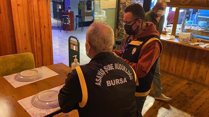 Bursa'da 250 polisle asayiş uygulaması
