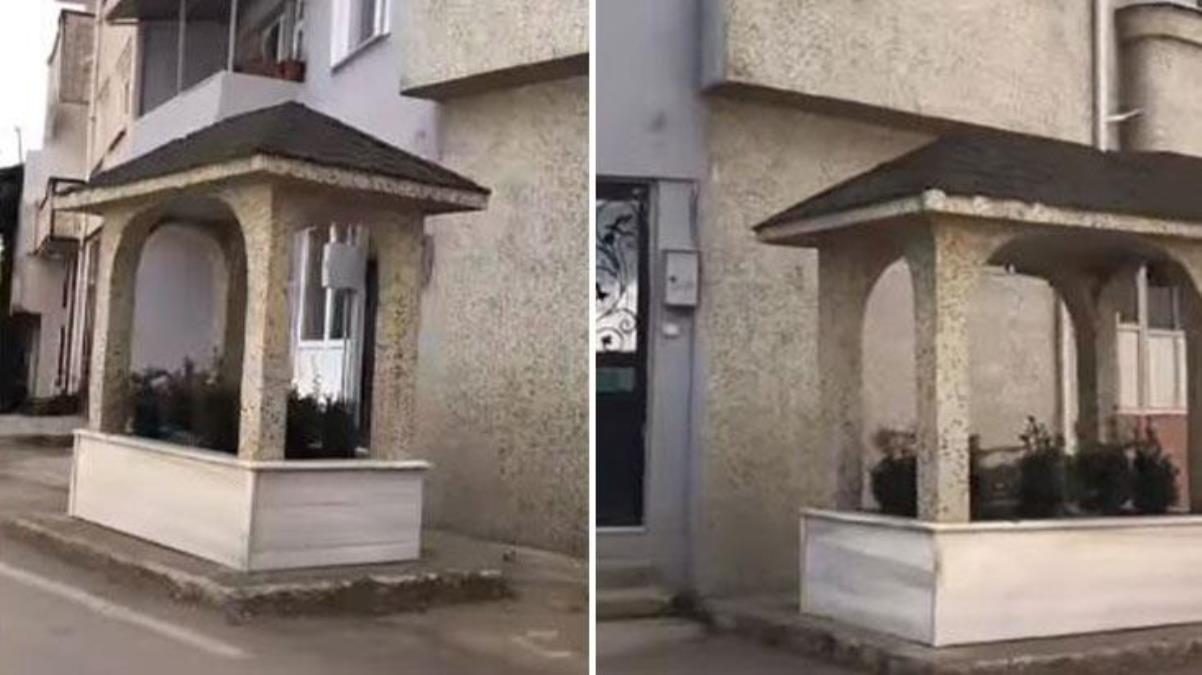 Bursa'da apartmanın önündeki mezarda kimin yattığını öğrenenler adeta yıkıldı