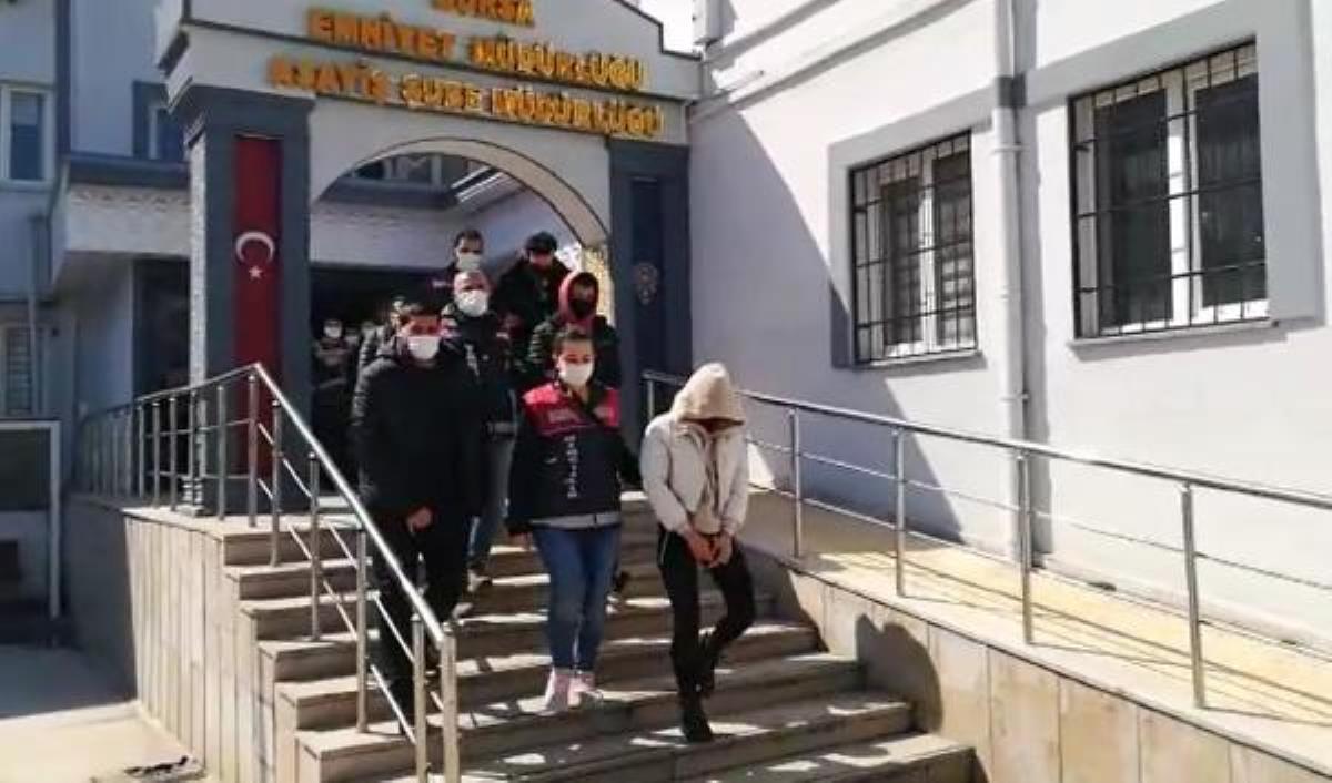 Bursa'da dolandırıcılık operasyonu 7 gözaltı