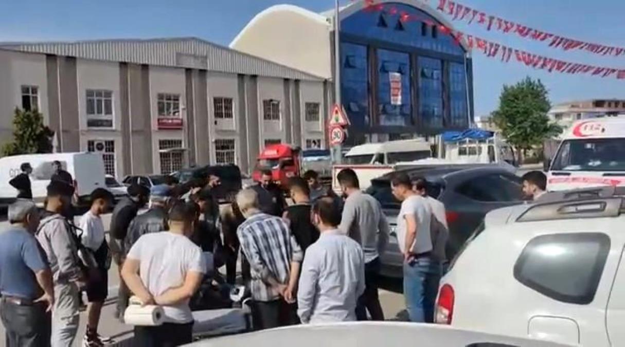 Bursa'da geri manevra yapan sürücü, arkasından gelen yaya böyle çarptı