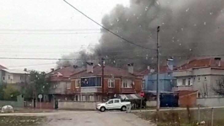 Bursa'da korkutan yangın! Can havliyle dışarı kaçtı