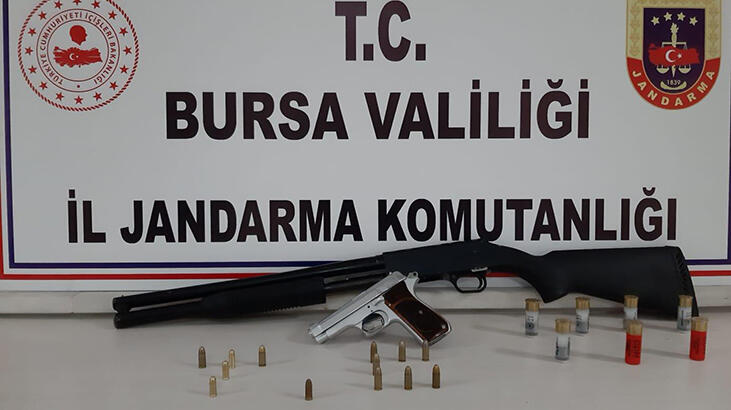Bursa'da silah kaçakçılarına operasyon: Gözaltılar var