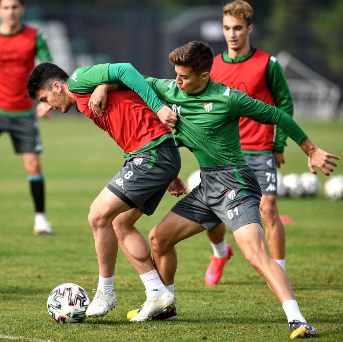 Bursaspor Boluspor maçı hazırlıklarına başladı