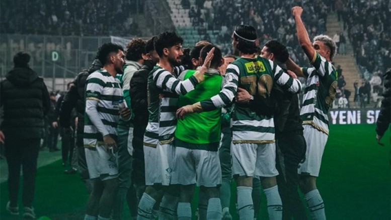 Bursaspor deplasmanda 2 puan bıraktı...