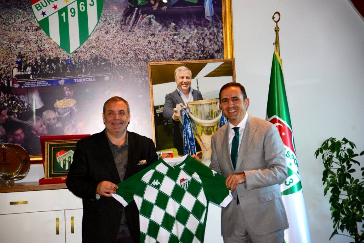 Bursaspor'a önemli ziyaretler