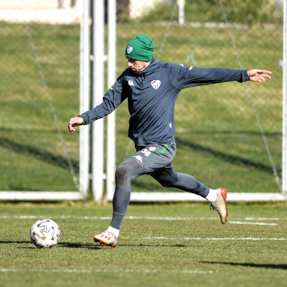 Bursaspor'da Altay maçı hazırlıkları devam ediyor