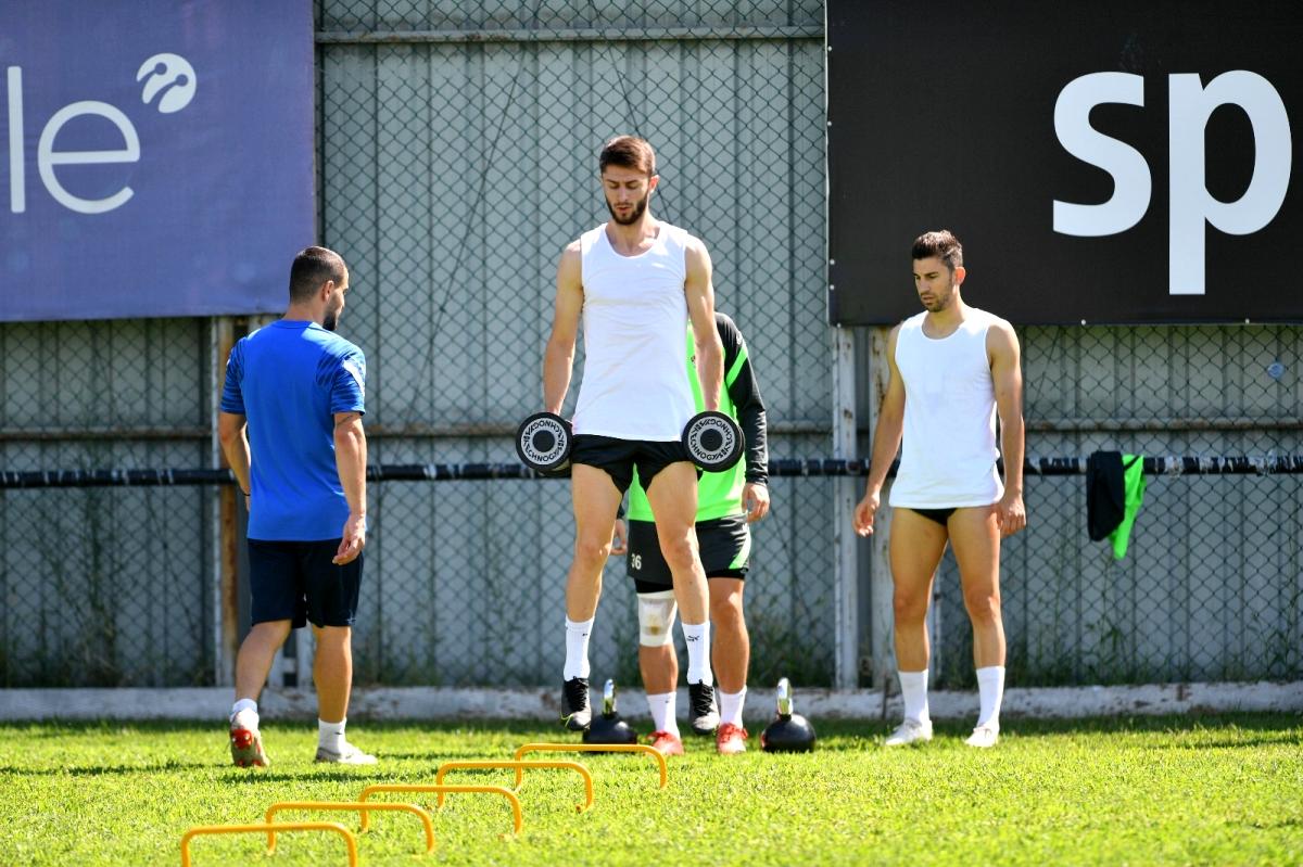Bursaspor'da Altınordu maçının taktik idmanı yapıldı