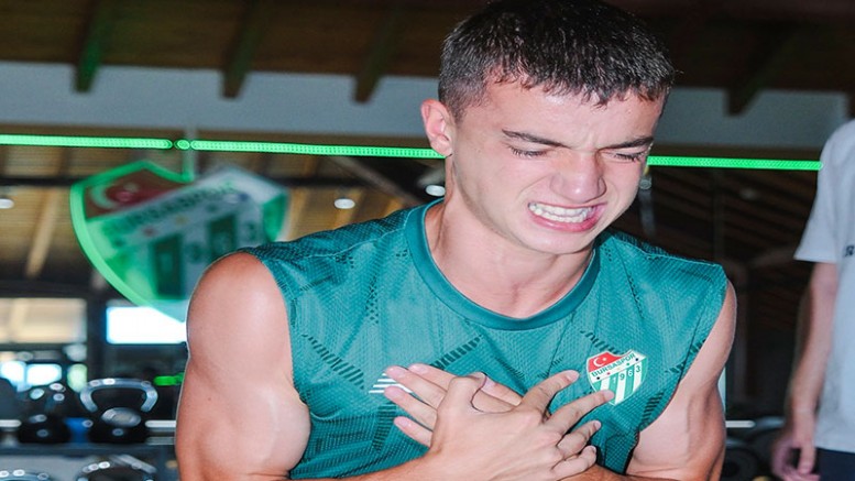 Bursasporlu futbolcular testten geçti