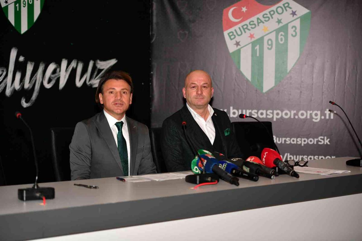 Bursaspor'un yeni teknik direktörü Tamer Tuna imzayı attı