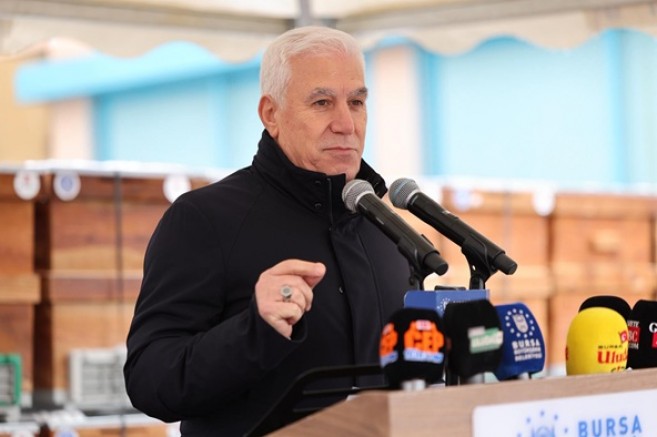 Büyükşehir'den dağ yöresine arı kovanı desteği