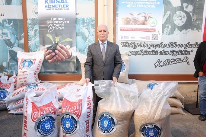 Büyükşehir’den hayvancılığa güçlü destek