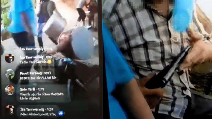 Canlı yayın yaparken ölüm anını kaydetti