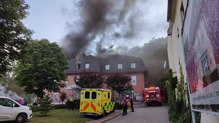 Çekya'da huzur evinde feci yangın! Çok sayıda yaralı var