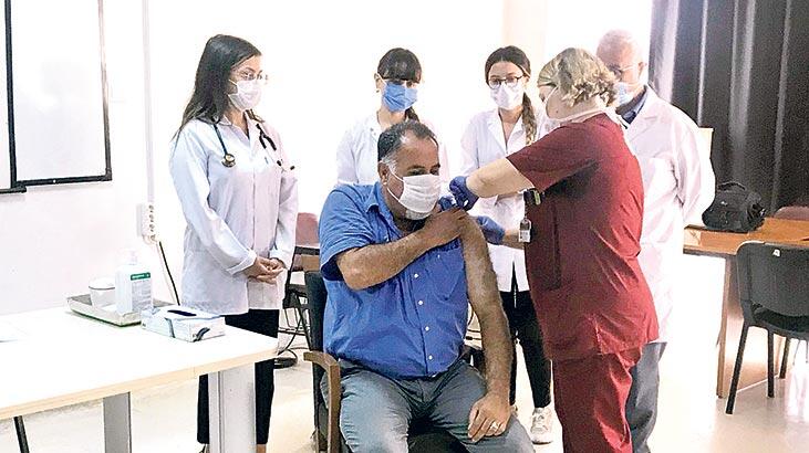 Cerrahpaşa’da ilk korona aşısı!