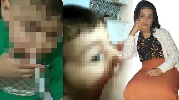 Çocuğuna sigara içirip ölmesi için ilaç verdi! O anları kaydetti