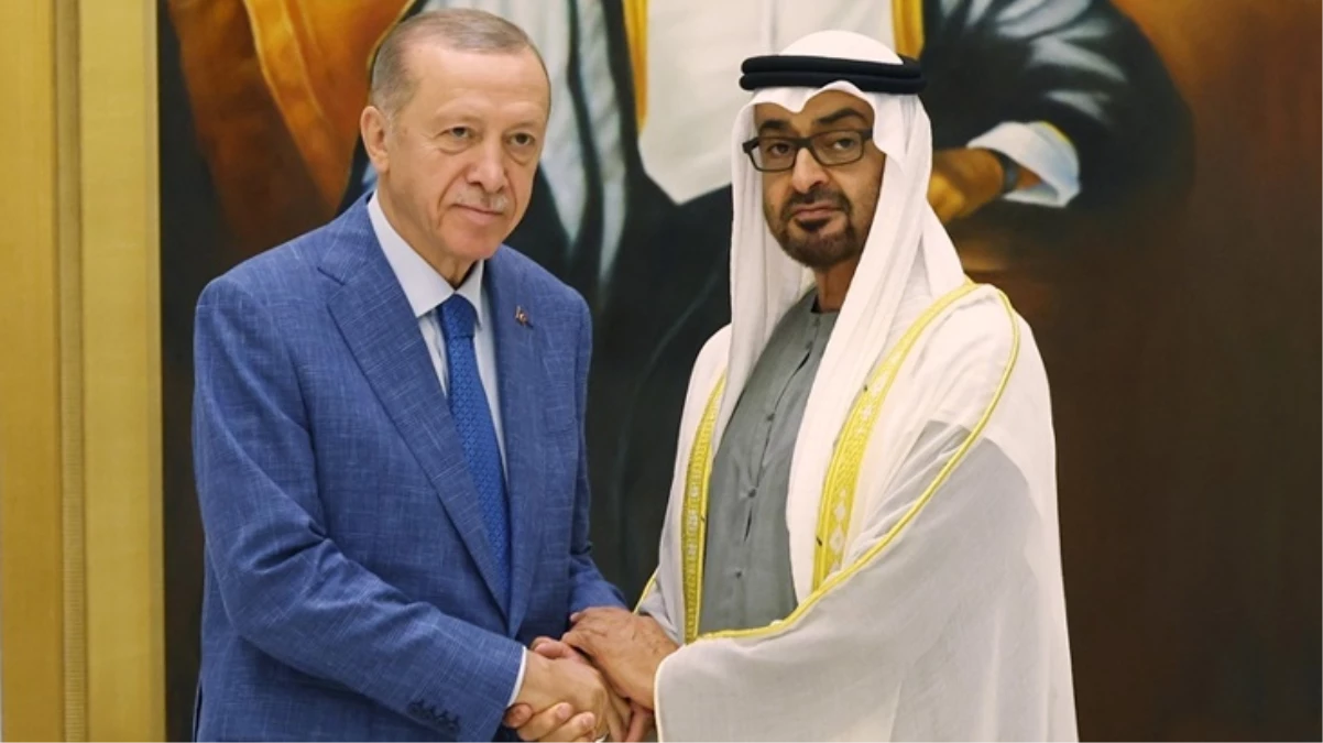 Cumhurbaşkanı Erdoğan, BAE lideriyle görüştü