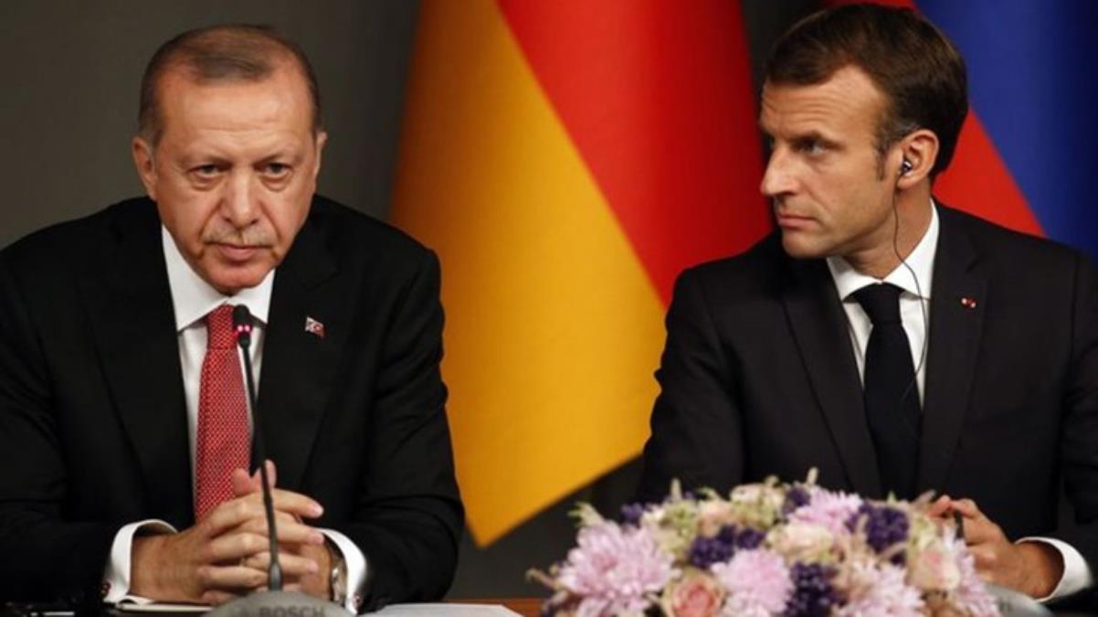 Cumhurbaşkanı Erdoğan, Macron ile görüştü